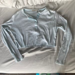 Cherokee Crop Long Sleeve, size S